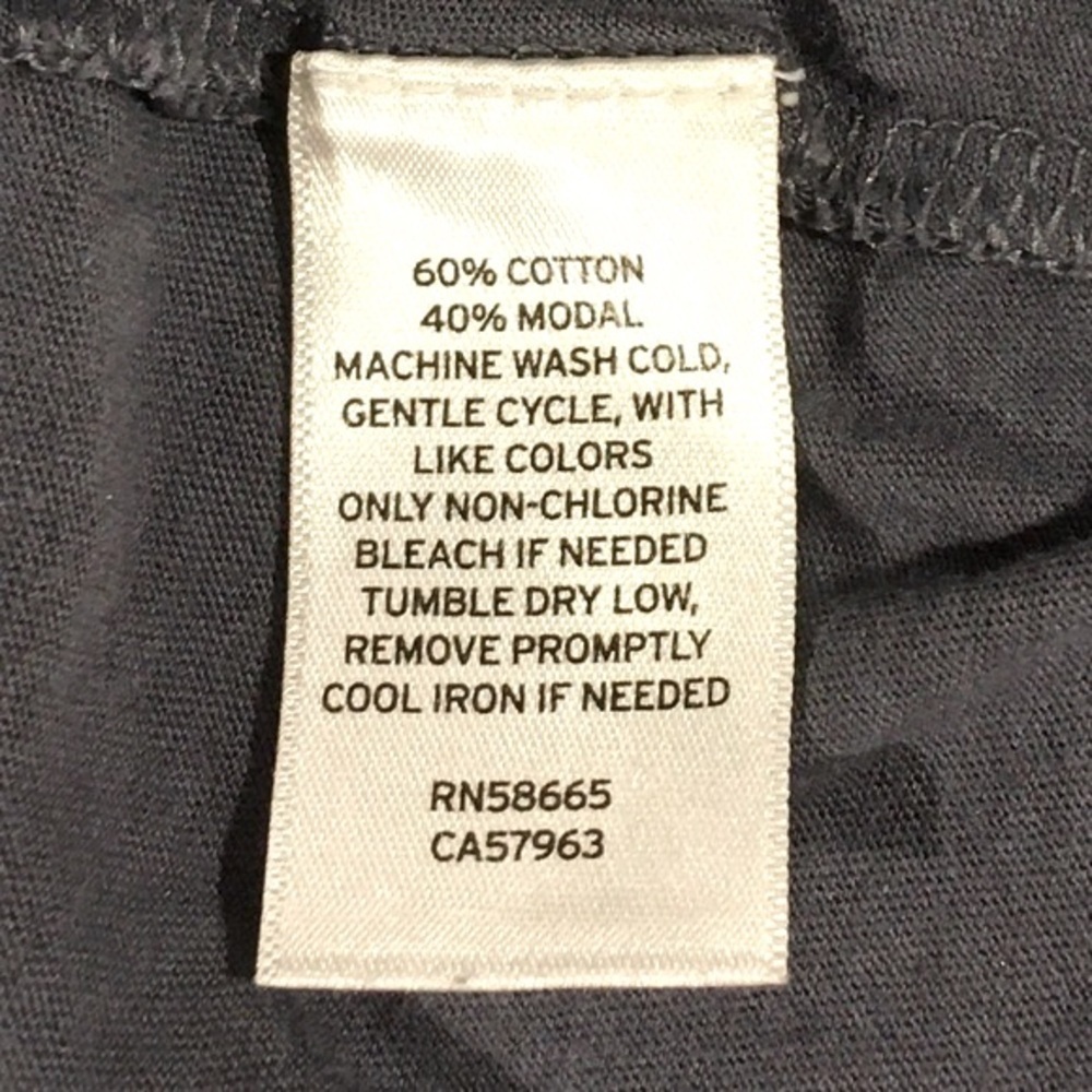 Caslon Soft Muted Medium Blue V-Neck Tank - Picture 6 of 6